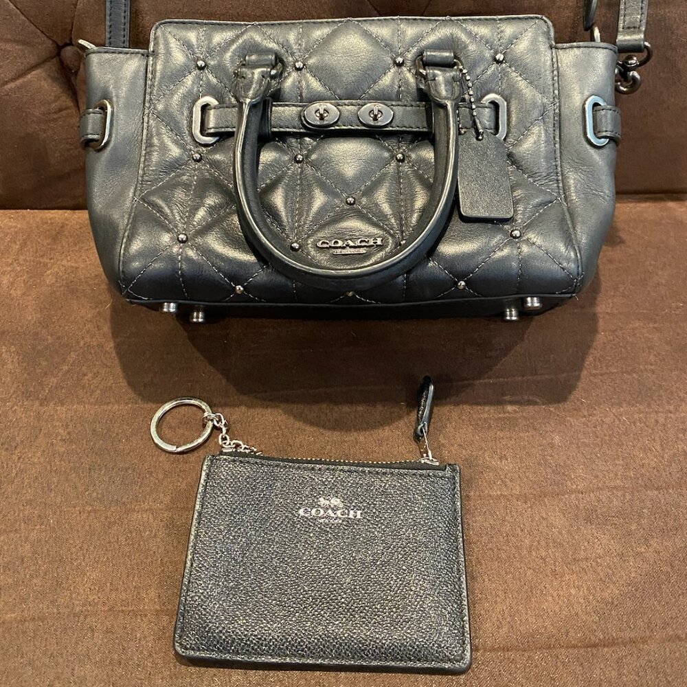 Coach Mini Blake Carryall and Mini Skinny ID Case preloved